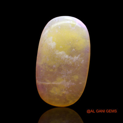 5.00 Cts Natural Australian Fire Opal Loose Gemstone Oval Cabochon 20x11x3 mm AC-414