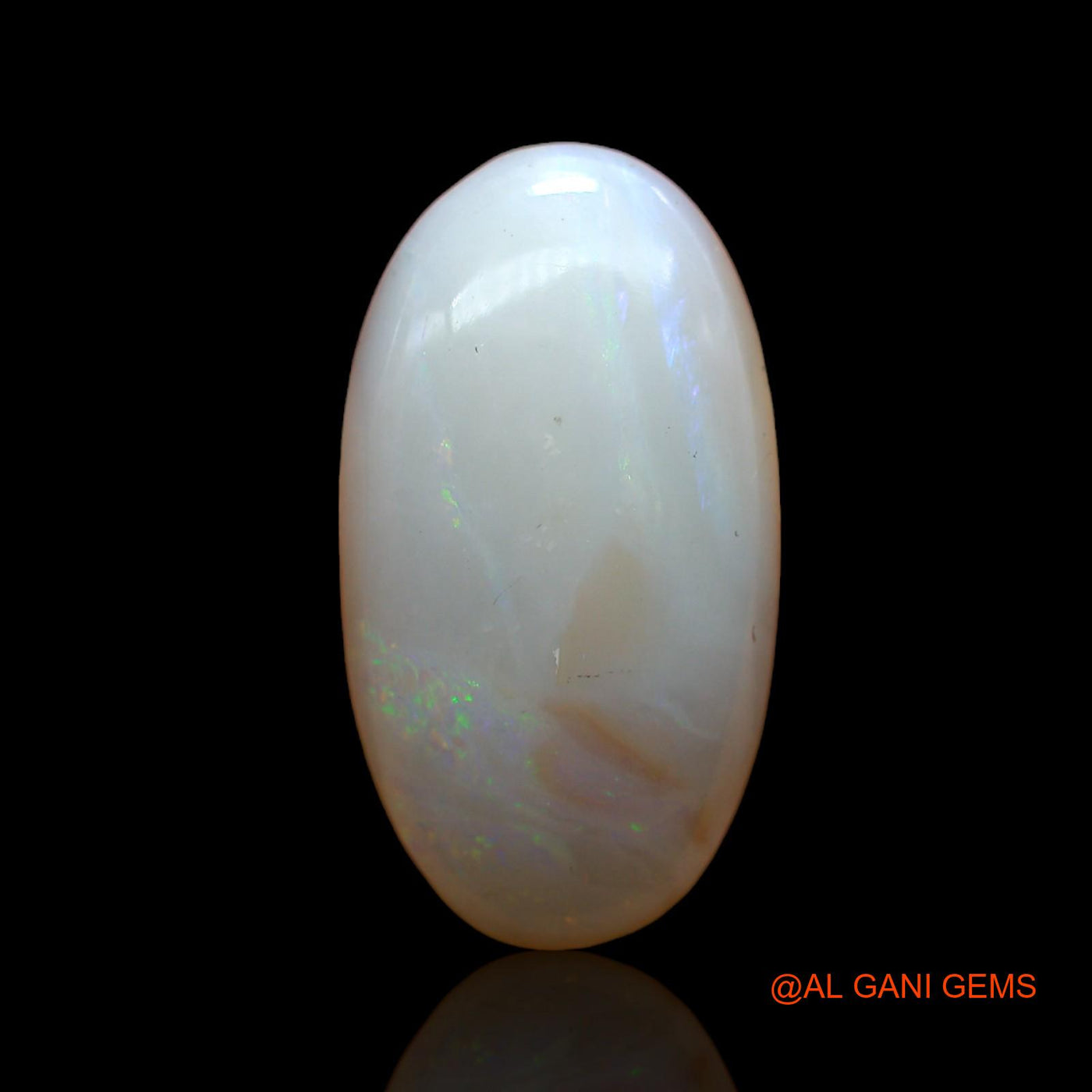 6.00 Cts Natural Australian Fire Opal Oval Cabochon Loose Gemstone For Jewelry 21x11x4 mm AC-416