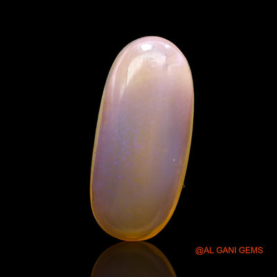 6.00 Cts Natural Australian Fire Opal Loose Gemstone Oval Cabochon 22x10x4 mm AC-417
