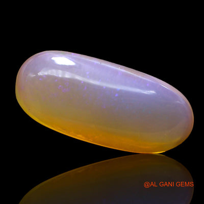 6.00 Cts Natural Australian Fire Opal Loose Gemstone Oval Cabochon 22x10x4 mm AC-417