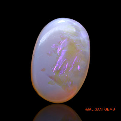 10.00 Cts Natural Australian Fire Opal Oval Cabochon Loose Gemstone For Jewelry 19x13x6 mm AC-41