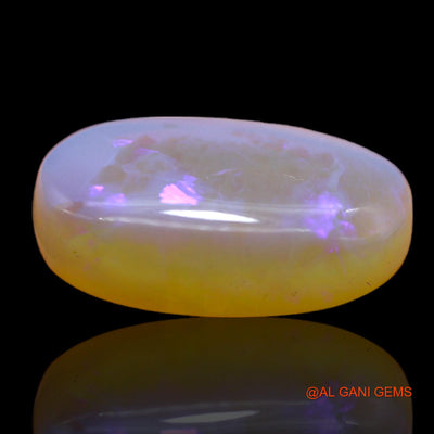 10.00 Cts Natural Australian Fire Opal Oval Cabochon Loose Gemstone For Jewelry 19x13x6 mm AC-41