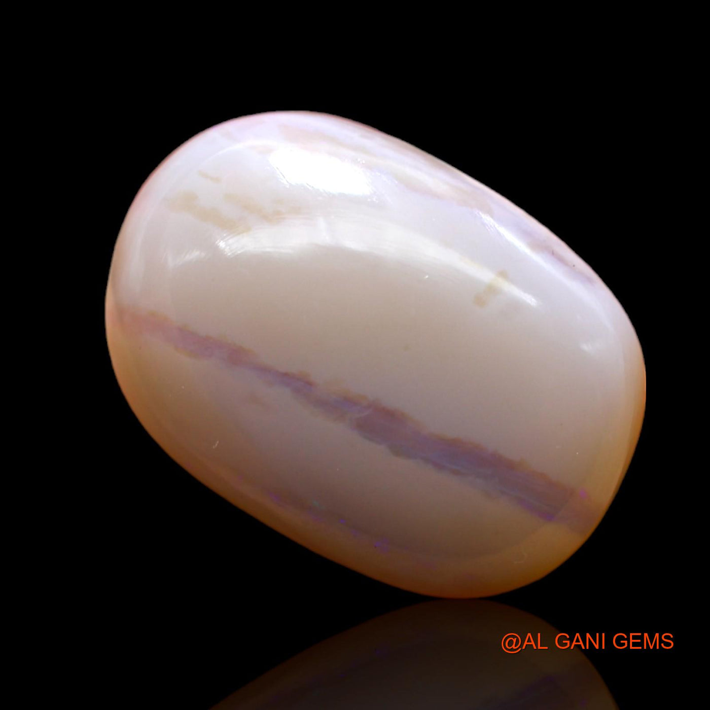 9.00 Cts Natural Australian Fire Opal Loose Gemstone Oval Cabochon 18x13x5 mm AC-420