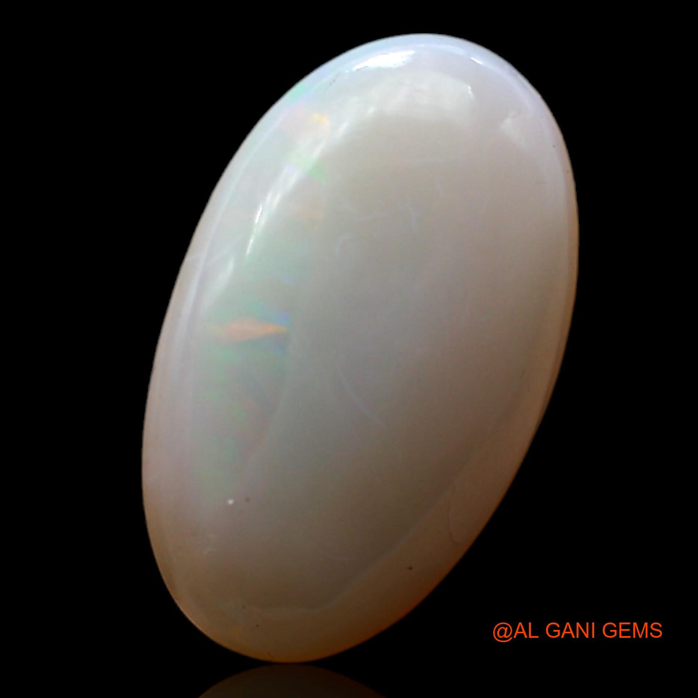 Natural Untreated Fire Opal Loose Gemstone Oval Cabochon From Australia 6.00 Cts 19x12x5 mm AC-421