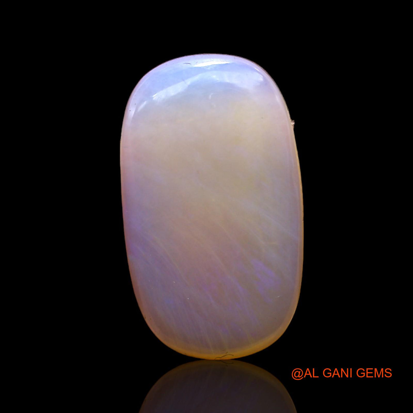 6.00 Cts Natural Australian Fire Opal Loose Gemstone Oval Cabochon 19x11x3 mm AC-422