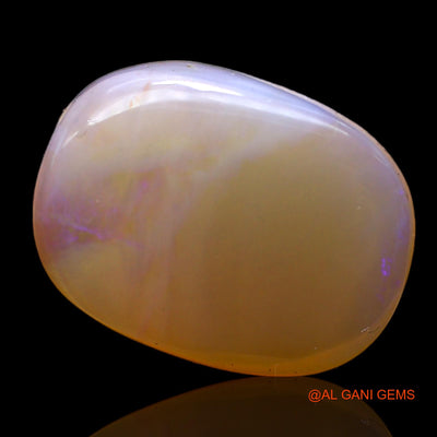 Natural Untreated Fire Opal Loose Gemstone Oval Cabochon From Australia 9.00 Cts 17x13x4 mm AC-423