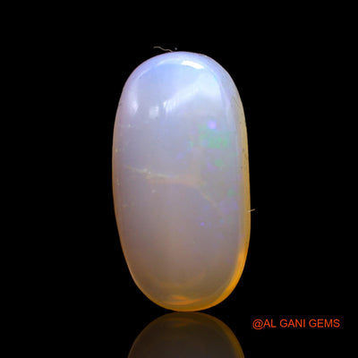 8.00 Cts Natural Australian Fire Opal Loose Gemstone Oval Cabochon 20x10x6 mm AC-424