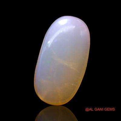 8.00 Cts Natural Australian Fire Opal Loose Gemstone Oval Cabochon 20x10x6 mm AC-424