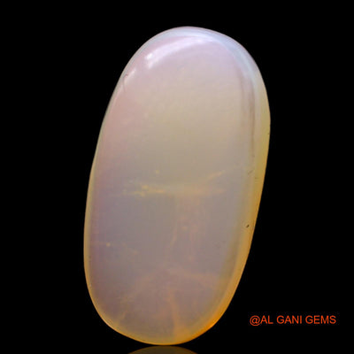 8.00 Cts Natural Australian Fire Opal Loose Gemstone Oval Cabochon 20x10x6 mm AC-424