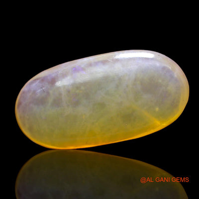 6.00 Cts Unheated Australian Fire Opal Loose Gemstone Oval Cabochon Natural 20x10x5 mm AC-425
