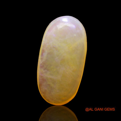6.00 Cts Unheated Australian Fire Opal Loose Gemstone Oval Cabochon Natural 20x10x5 mm AC-425