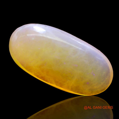 6.00 Cts Unheated Australian Fire Opal Loose Gemstone Oval Cabochon Natural 20x10x5 mm AC-425