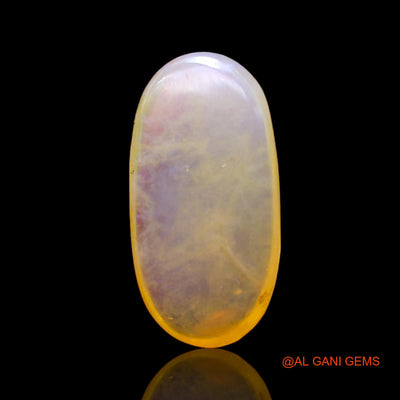 6.00 Cts Unheated Australian Fire Opal Loose Gemstone Oval Cabochon Natural 20x10x5 mm AC-425