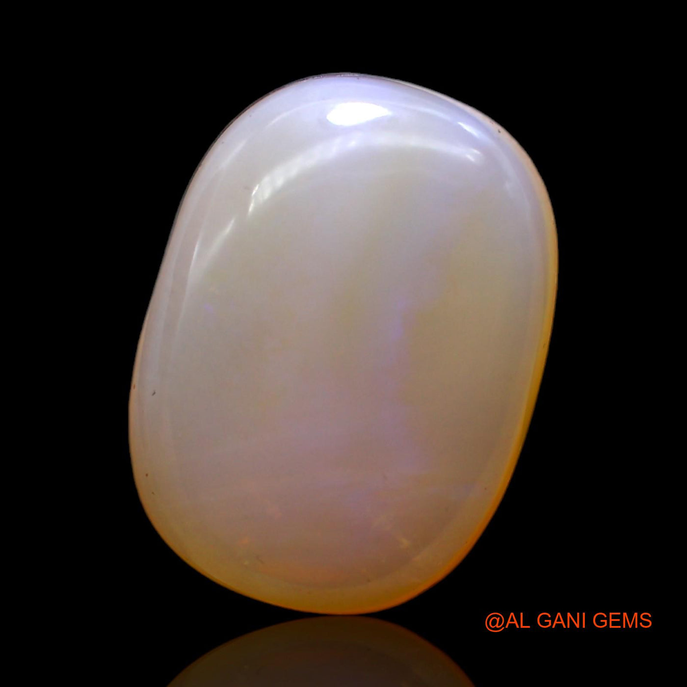 9.00 Cts Natural Australian Fire Opal Oval Cabochon Loose Gemstone For Jewelry 17x12x5 mm AC-428