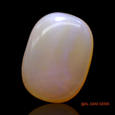 9.00 Cts Natural Australian Fire Opal Oval Cabochon Loose Gemstone For Jewelry 17x12x5 mm AC-428