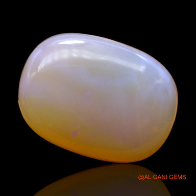 9.00 Cts Natural Australian Fire Opal Oval Cabochon Loose Gemstone For Jewelry 17x12x5 mm AC-428