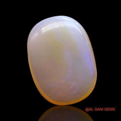 9.00 Cts Natural Australian Fire Opal Oval Cabochon Loose Gemstone For Jewelry 17x12x5 mm AC-428