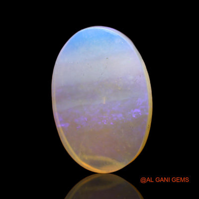 7.00 Cts Natural Australian Fire Opal Loose Gemstone Oval Cabochon 18x12x6 mm AC-429