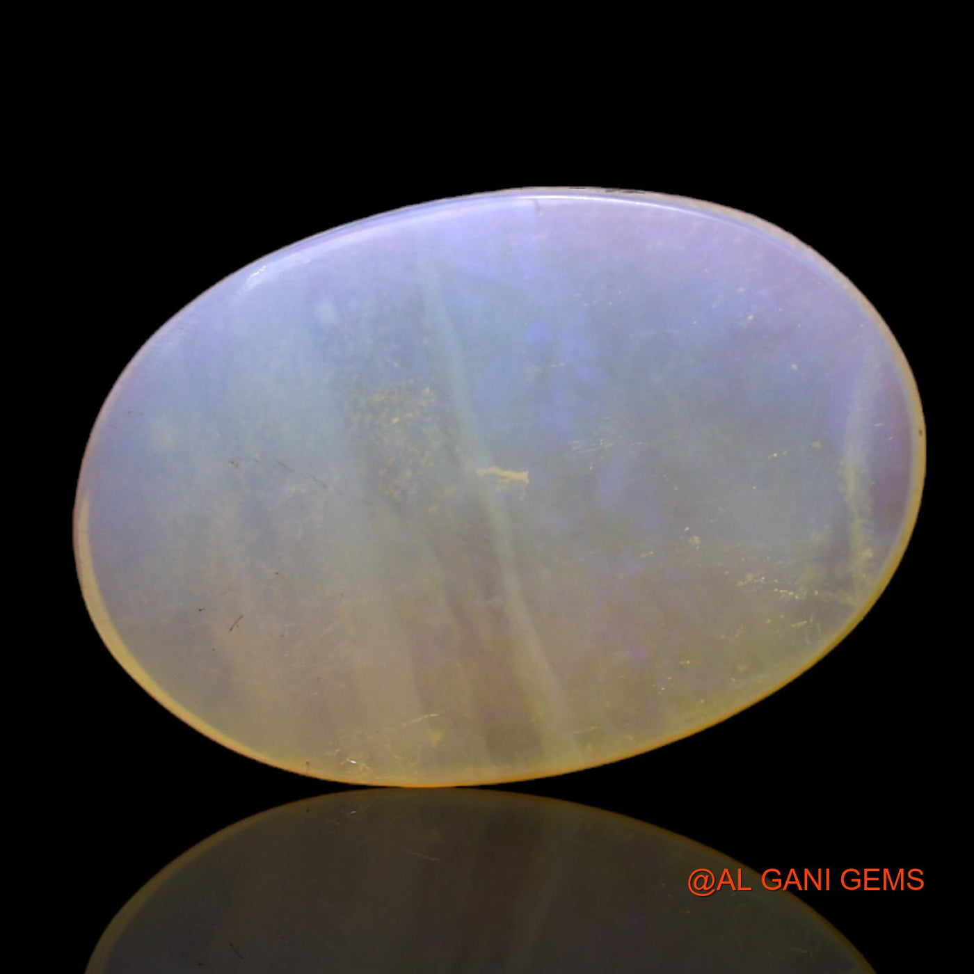 7.00 Cts Natural Australian Fire Opal Loose Gemstone Oval Cabochon 18x12x6 mm AC-429
