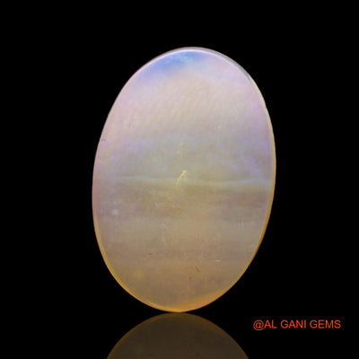7.00 Cts Natural Australian Fire Opal Loose Gemstone Oval Cabochon 18x12x6 mm AC-429