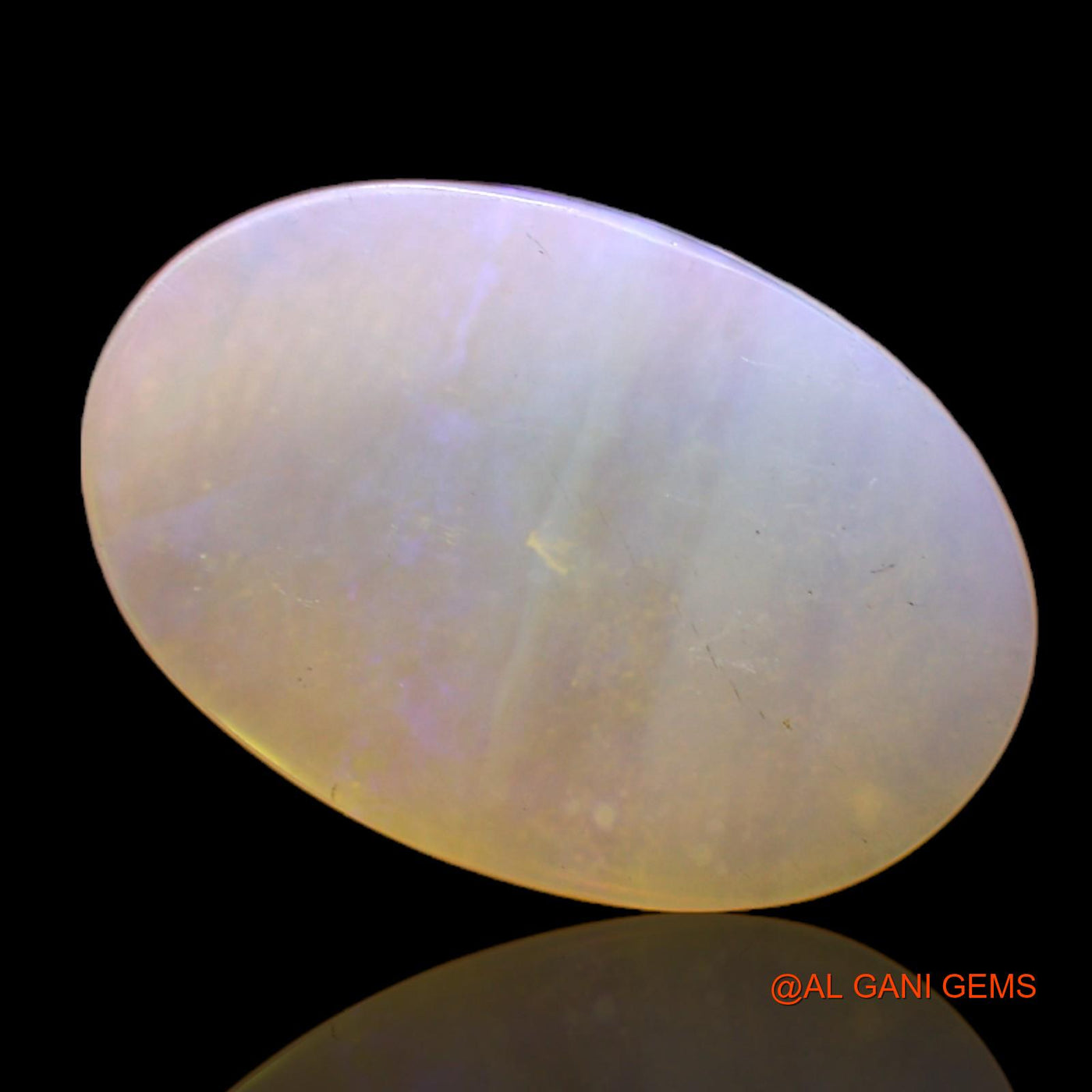 7.00 Cts Natural Australian Fire Opal Loose Gemstone Oval Cabochon 18x12x6 mm AC-429