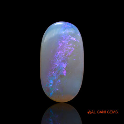 5.00 Cts Unheated Australian Fire Opal Loose Gemstone Oval Cabochon Natural 20x11x3 mm AC-42