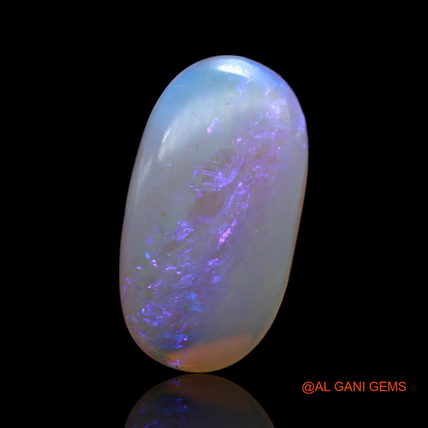 5.00 Cts Unheated Australian Fire Opal Loose Gemstone Oval Cabochon Natural 20x11x3 mm AC-42