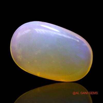 7.00 Cts Natural Australian Fire Opal Loose Gemstone Oval Cabochon 18x11x5 mm AC-430