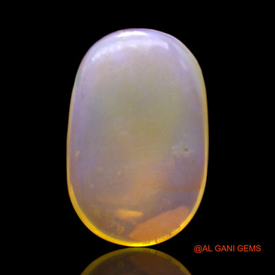 7.00 Cts Natural Australian Fire Opal Loose Gemstone Oval Cabochon 18x11x5 mm AC-430