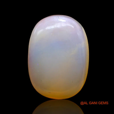 10.00 Cts Natural Australian Fire Opal Loose Gemstone Oval Cabochon 17x12x4 mm AC-431