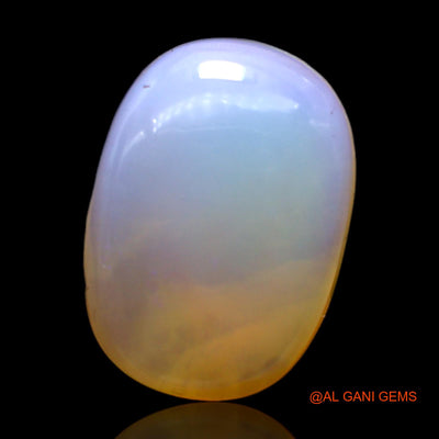 10.00 Cts Natural Australian Fire Opal Loose Gemstone Oval Cabochon 17x12x4 mm AC-431