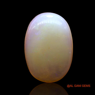 6.00 Cts Natural Australian Fire Opal Oval Cabochon Loose Gemstone For Jewelry 18x12x4 mm AC-432