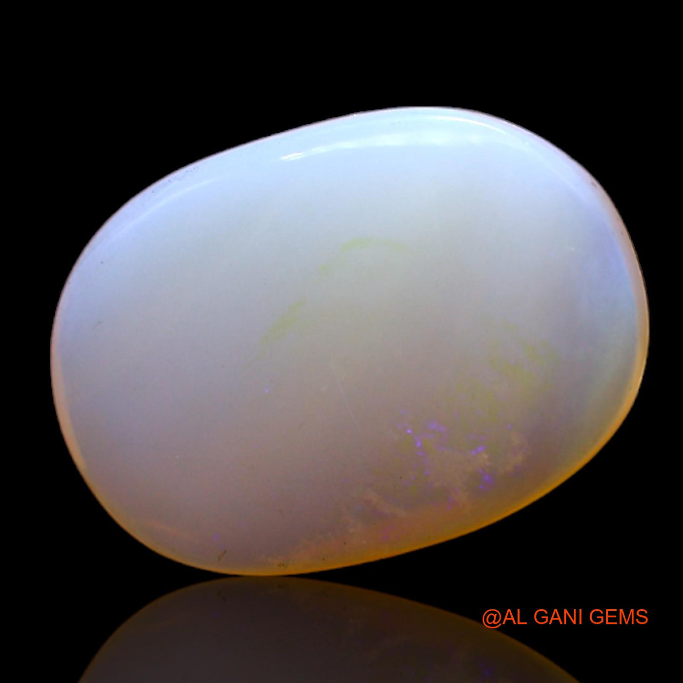 6.00 Cts Natural Australian Fire Opal Loose Gemstone Oval Cabochon 17x12x4 mm AC-435