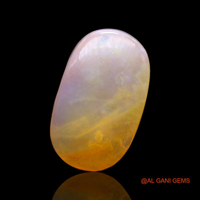 7.00 Cts Natural Australian Fire Opal Oval Cabochon Loose Gemstone For Jewelry 18x11x5 mm AC-436
