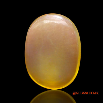 6.00 Cts Natural Australian Fire Opal Loose Gemstone Oval Cabochon 17x12x4 mm AC-438