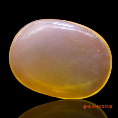 6.00 Cts Natural Australian Fire Opal Loose Gemstone Oval Cabochon 17x12x4 mm AC-438