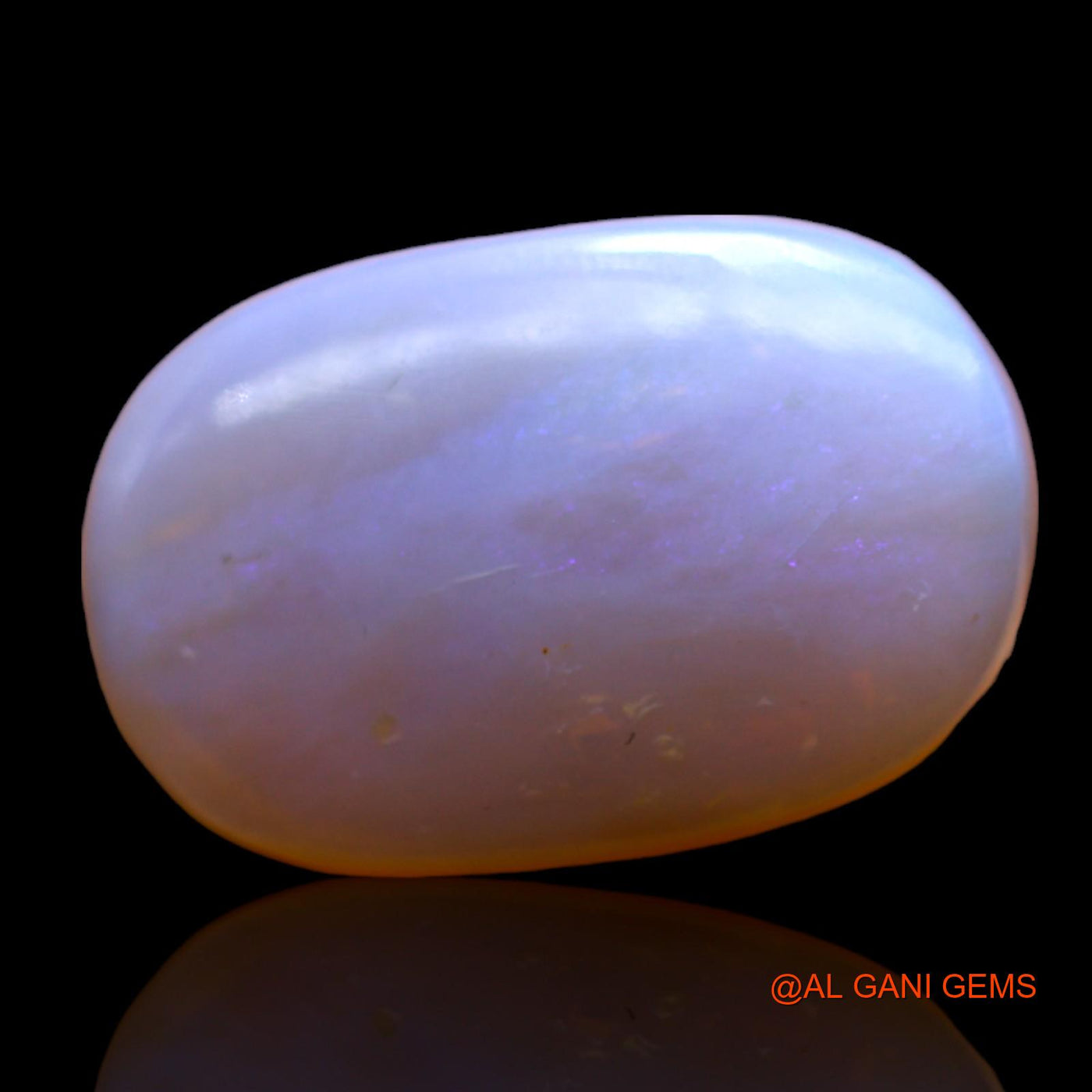 7.00 Cts Natural Australian Fire Opal Loose Gemstone Oval Cabochon 17x11x4 mm AC-439