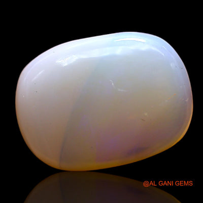 Natural Fire Opal Gemstone 6.00 Cts Loose Oval Cabochon From Australia 16x12x4 mm AC-440