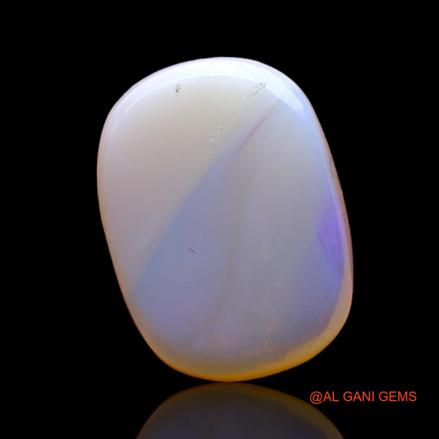 Natural Fire Opal Gemstone 6.00 Cts Loose Oval Cabochon From Australia 16x12x4 mm AC-440
