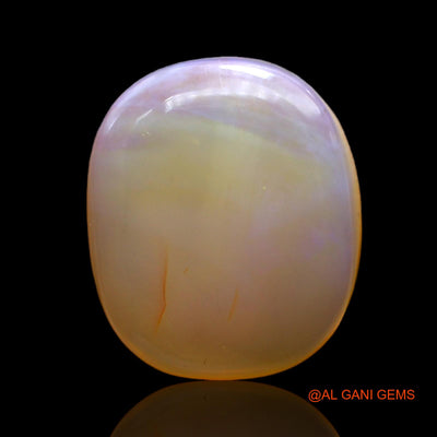 8.00 Cts Natural Australian Fire Opal Loose Gemstone Oval Cabochon 16x13x5 mm AC-441