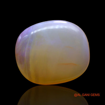 8.00 Cts Natural Australian Fire Opal Loose Gemstone Oval Cabochon 16x13x5 mm AC-441