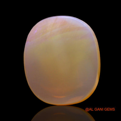 8.00 Cts Natural Australian Fire Opal Loose Gemstone Oval Cabochon 16x13x5 mm AC-441