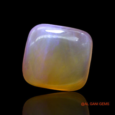 Natural Untreated Fire Opal Loose Gemstone Square Cabochon From Australia 8.00 Cts 14x13x5 mm AC-442