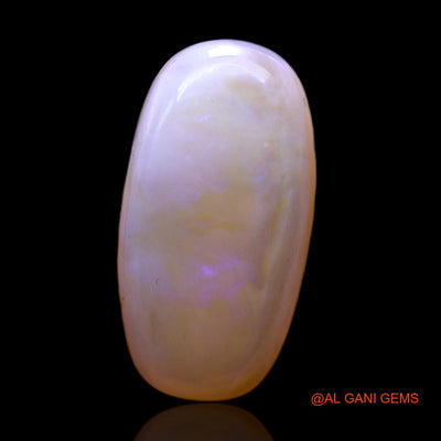 Natural Untreated Fire Opal Loose Gemstone Oval Cabochon From Australia 5.00 Cts 18x9x4 mm AC-443