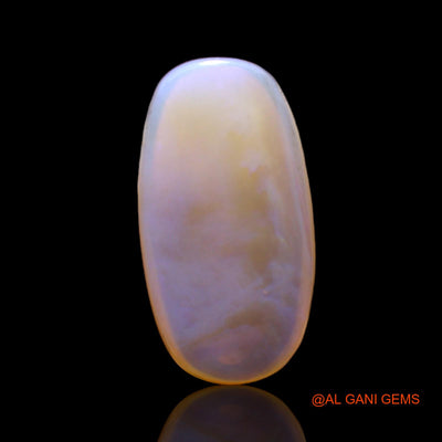 Natural Untreated Fire Opal Loose Gemstone Oval Cabochon From Australia 5.00 Cts 18x9x4 mm AC-443