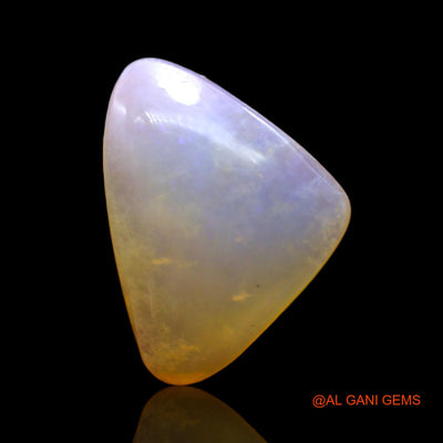 Natural Untreated Fire Opal Loose Gemstone Trillion Cabochon From Australia 5.00 Cts 16x12x4 mm AC-444