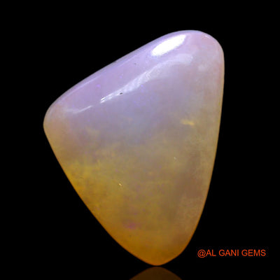 Natural Untreated Fire Opal Loose Gemstone Trillion Cabochon From Australia 5.00 Cts 16x12x4 mm AC-444