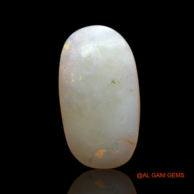 Natural Fire Opal Gemstone 4.00 Cts Loose Oval Cabochon From Australia 17x9x3 mm AC-445