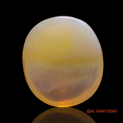 9.00 Cts Unheated Australian Fire Opal Loose Gemstone Oval Cabochon Natural 16x14x5 mm AC-447