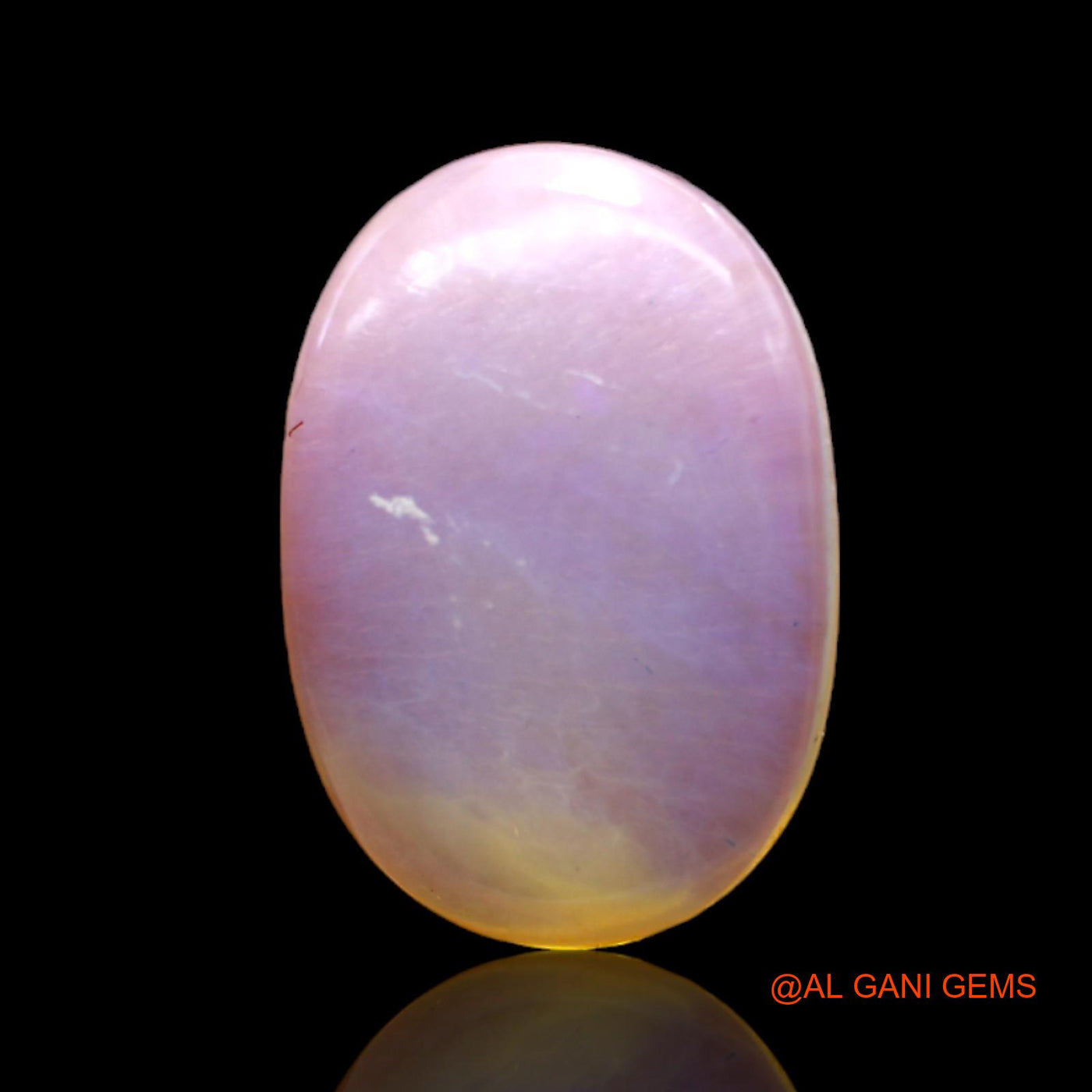 5.00 Cts Unheated Australian Fire Opal Loose Gemstone Oval Cabochon Natural 16x11x3 mm AC-448